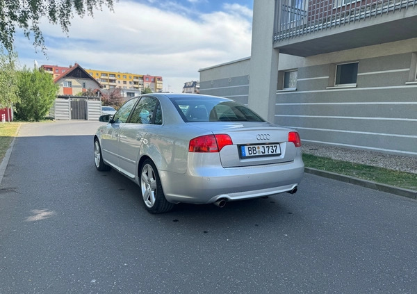 Audi A4 cena 24500 przebieg: 244000, rok produkcji 2006 z Września małe 497